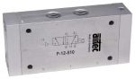 Pneumatikventile G1/2, Anschl&uuml;sse einseitig