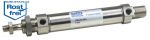 Edelstahl Rundzylinder ISO 6432