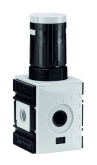 Pr&auml;zisions-Druckregelventil mit durchgehender Druckversorgung G 1/4 - G 1/2